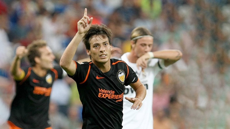 Cầu thủ David Silva bắt đầu sự nghiệp tại Valencia