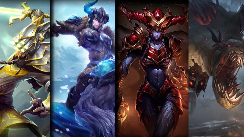 Phân loại tướng rừng ăn cỏ và ăn thịt trong LMHT